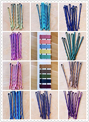 Lemeilleur Ouchless Bobby Pins, 2.4 Inch Crimped Hair Pins, 100 Count