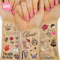 xo, Fetti Bachelorette Temporary Tattoos - 100 Designs