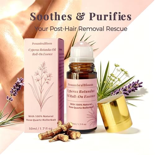 Natural Cyperus Rotundus Oil Serum for Post-Hair Removal Skin Care 50ml