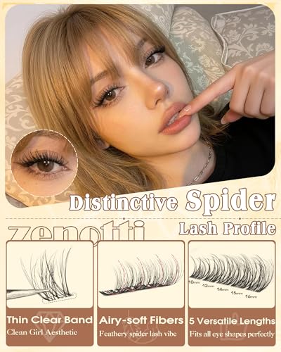 Spider Breeze Lash Clusters DD Curl 180PCS Eyelash Extensions