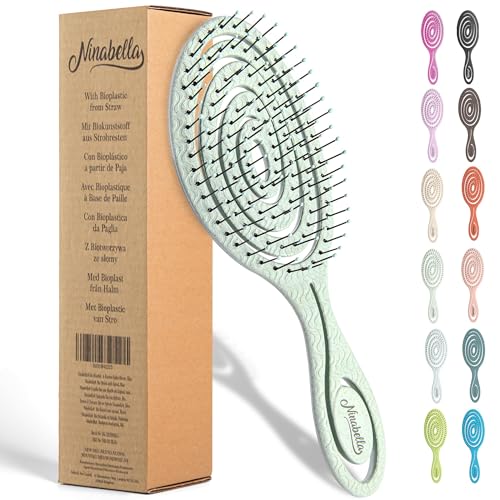 Ninabella Detangle Hair Brush - Pain-Free for All Hair Types