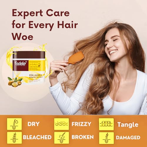 Collagen Hair Mask 500ml - Deep Repair for Damaged Hair
