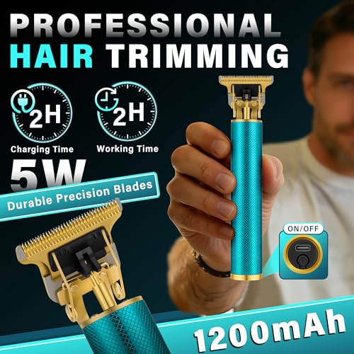 LQT Professional Hair Clipper & Beard Trimmer Kit with Ceramic T-Blade