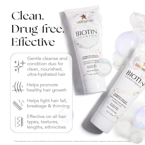 HAIRtamin Biotin Conditioner for Hair Growth & Volume