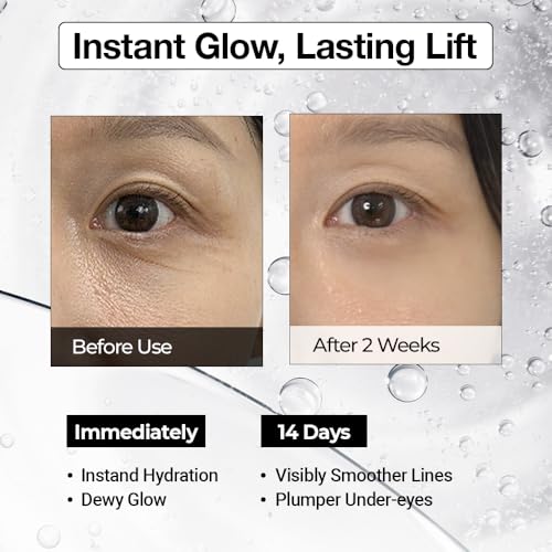 K-Beauty Eye Booster Serum with Argireline, Matrixyl & Volufiline ? Brightening & Wrinkle-Smoothing Care ? Niacinamide, Peptide Blend for a Radiant, Smooth-Looking Eye Area 30ml/1.01 fl oz