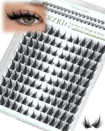 Cat Eye Lash Clusters with Bottom Lashes 8-18MM