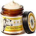 Grass-Fed Beef Tallow Face Moisturizer with Raw Honey - 4.2 OZ