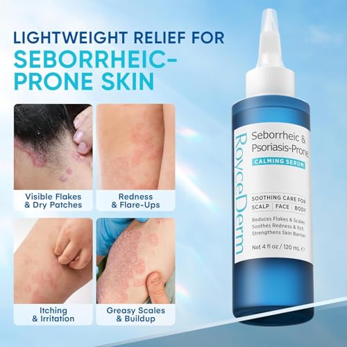 Roycederm Seborrheic & Psoriasis Calming Serum, 2 Pack