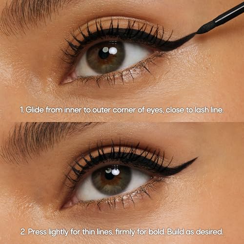 Almay Precision Tip Liquid Eyeliner Black - 16HR Water-Resistant
