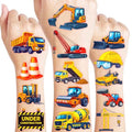96 Construction Temporary Tattoos for Kids | Trucks & Vehicles