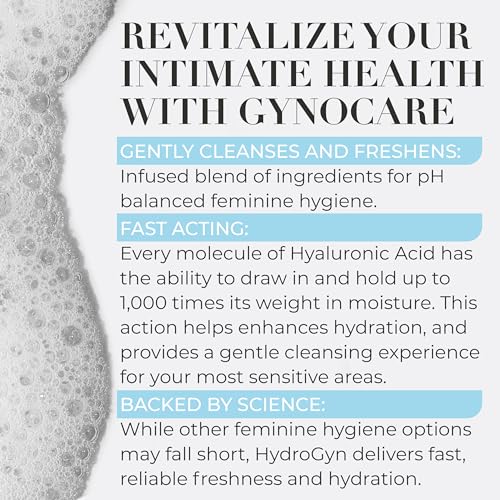 Hydro GYN Vaginal Wash for Dryness Relief pH Balanced Feminine Hygiene