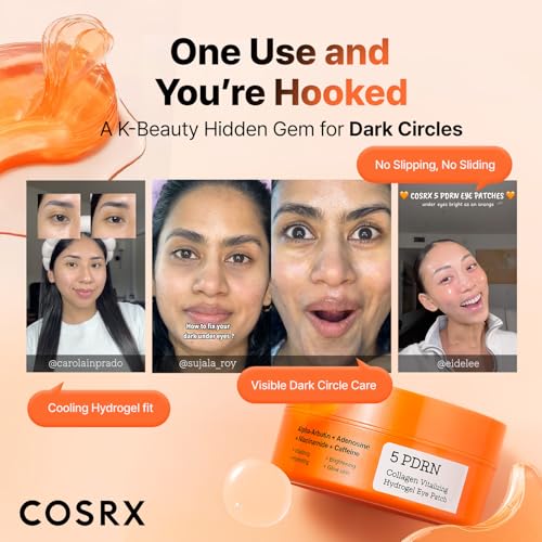 COSRX 5-PDRN Complex Collagen Eye Patches - 60 Pack