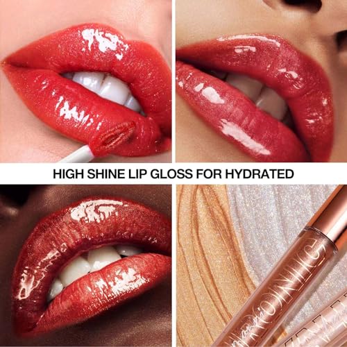 Plumping Lip Gloss - 8 Shades, Long-Lasting & Moisturizing