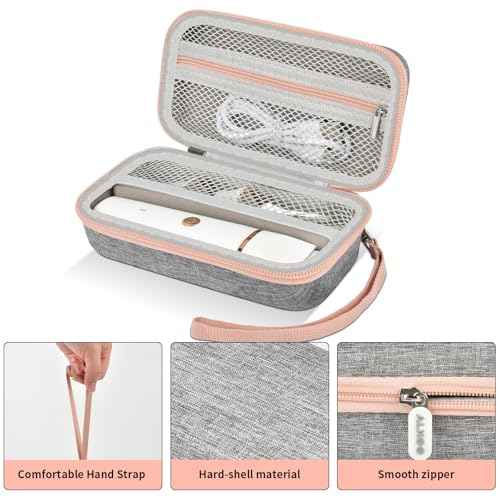 ALKOO Case for Risina Women's Bikini Trimmer & Electric Razors- Travel Holder for Pubic Hair Trimmer, Lady Shaver, Intimate Grooming Tools & Accessories, Storage- Blue (Box Only)