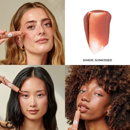 Nudestix Nudescreen Blush Tint SPF 30 Sunkissed - Multi-Use Liquid Cheek, Eye & Lip Color