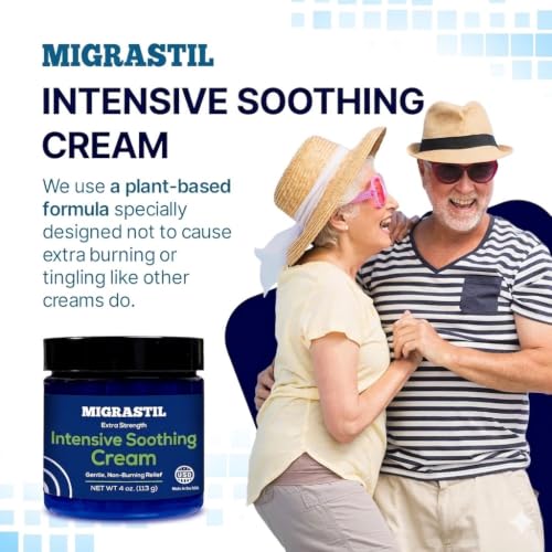 Basic Vigor Migrastil Extra Strength Soothing Cream – 4 oz