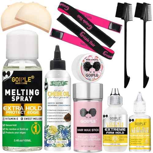 WOZUTUNT Hair-adhesives, 3.4 fl Oz Lace Melting and Holding Spray Glue for Wigs, Extra Hold for Closure Wigs Extensions, Strong Natural Forming Hold