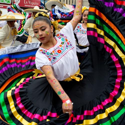 Cinco De Mayo Temporary Tattoos - Fiesta Party Favors