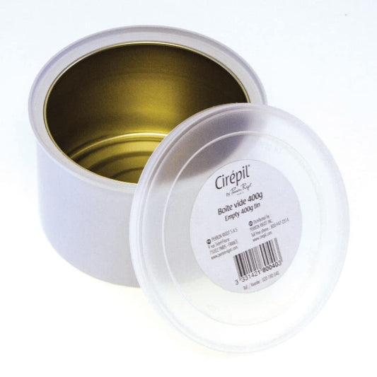 Cirepil - Empty Metal Tin - Capacity : 400g or 14.10fl oz - Use with The Cirepil Heater - Replacement Waxing Pot