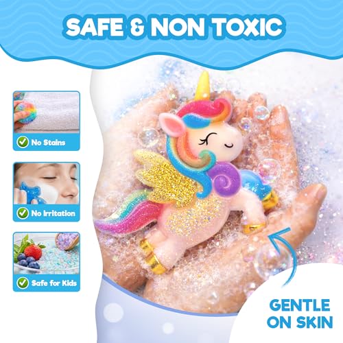 Doctor Jupiter Unicorn Glitter Soap Making Kit - Girls Easter Crafts DIY Project for 4+ Year Old Kids | Unicorn Toys, Birthday Gift Ideas for Girls Ages 4 5 6 7 8 12