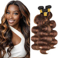 P4/30 Body Wave Hair Bundles 26 28 30 Inch Virgin Human Hair