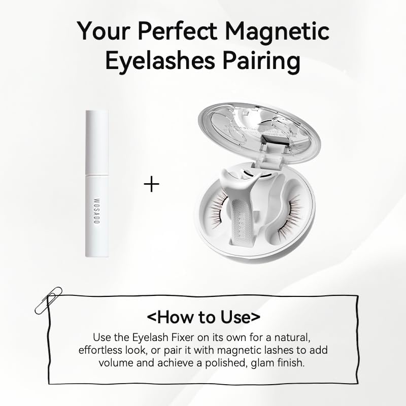 Magnetic Eyelashes Fixer 2g Light Adhesive for Lash Hold