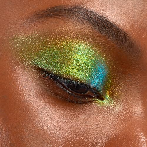 ColourPop Chrome Liquid Eyeshadow - Color-Shifting Chrome Eyeshadow with Long-Lasting & Ultra-Pigmented Formula - Beetle (0.05 oz)