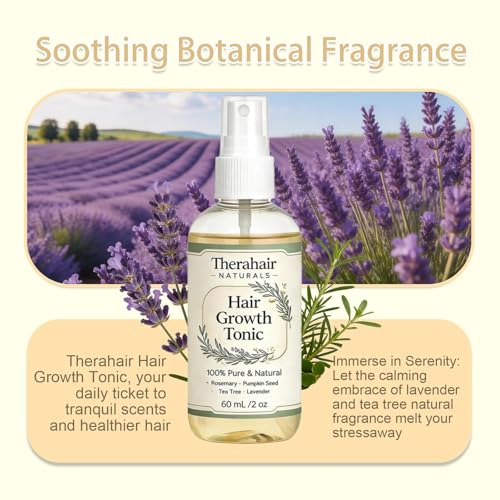 Therahair Hair Growth Serum with Rosemary & Pumpkin Seed, 60ml