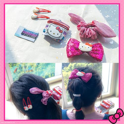 Hello Kitty Makeup Train Case Deluxe Beauty Set