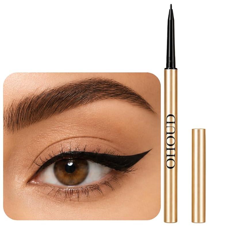 Waterproof Gel Eyeliner Pencil - Retractable Black Eye Liner