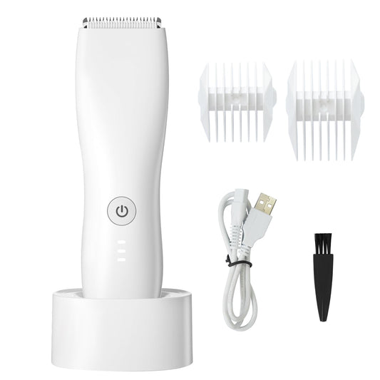 Bikini Trimmer for Women & Men - Pubic & Body Hair Removal, Facial Hair Trimmer