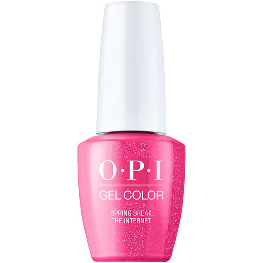 OPI Gel Color, Spring Break the Internet, Pink Gel Nail Polish, me myself Spring ??3 Collection, 0.5 fl oz.