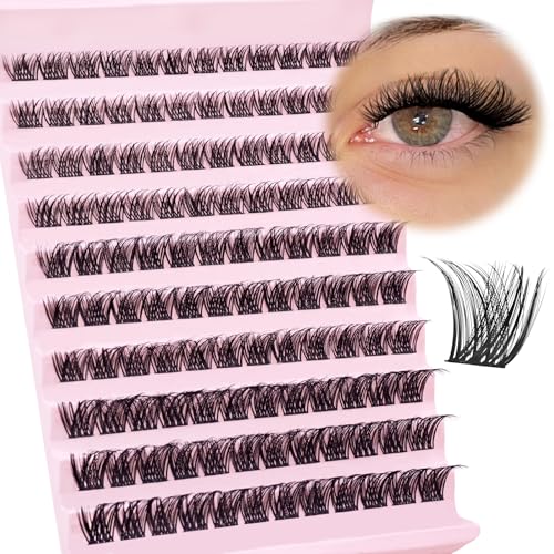 Wispy Lash Clusters 9-14mm D Curl DIY Eyelash Extensions 120pcs