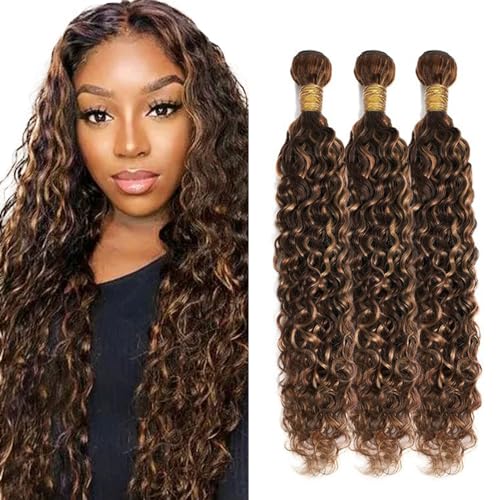 Brazilian Virgin Human Hair Bundles - Ombre Deep Wave 28-32 Inch
