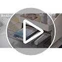 Booklov Large White Makeup Organizer with Drawers & Compartments - Vanity Storage