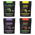 Daily Remedy Natural Foot Soak Salts Variety Pack - 4 Pack Epsom Soaks