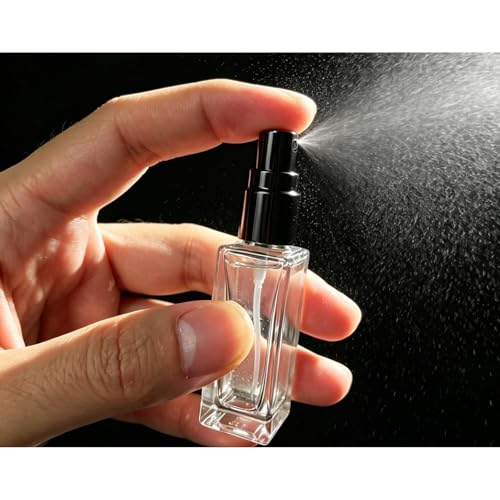 5-Pack 5ml Glass Travel Perfume Bottles with Funnel & Dropper