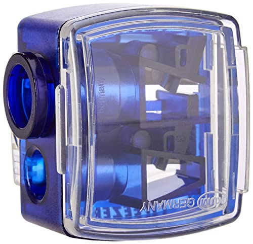 Tweezerman Deluxe Cosmetic Sharpener - Dual-Size Makeup Pencil Sharpener