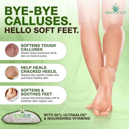 Miracle Foot Repair Cream, 32 oz - Aloe for Cracked Heels