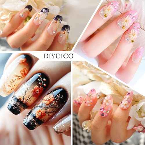 Nail Art Tools 27Pcs Set,Nail Art Brush,Resin Nail Art Palette,5 Pcs Nail Art Sculpture Pen,2-way Acrylic Silicone Engraving Pen Dotting Pen Tools Nail Art Kit for Nail Art DIY