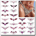CHARLENT 24 Pc Sexy Temporary Tattoos for Women