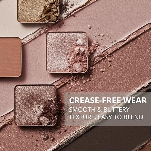 Lamora Attraction Eyeshadow Palette - 12 Brown Shades