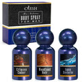 CLESH Men's Body Spray 3-Pack, 2.1 fl oz Travel Size