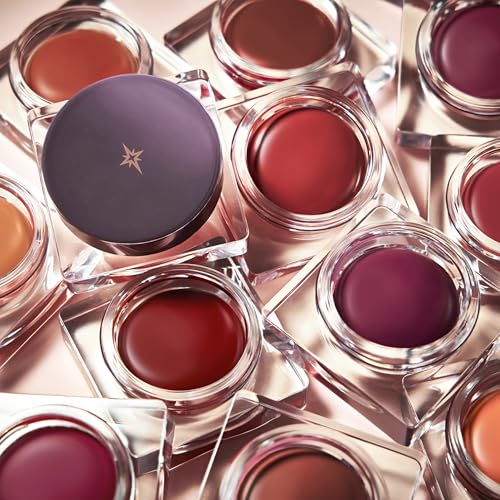 Colorbar Sinful Lip N Cheek Mousse Tint - Powder Matte Blush for Cheeks and Tinted Lip Balm - 2 in 1 Weightless Formula - 001 Cherry - 0.14 oz