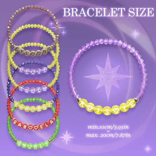 NEOVISTA K-pop Beaded Bracelet - Colorful Fan Merch Jewelry