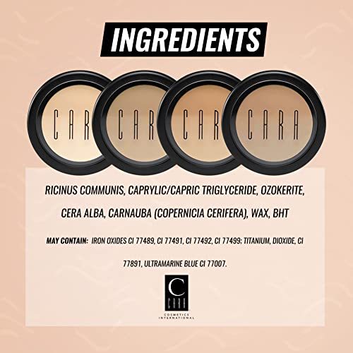 CARA Cosmetics Photo Hydra Concealer - C-11 Makeup Concealer, Matte Concealer for Dark Circles, Full Coverage Concealer for Men & Women, Natural Creaseless Concealer Makeup (Deep Warm Olive)