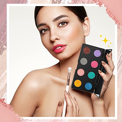 Magnetic Eyeshadow Palette with Mirror - 2 Pack