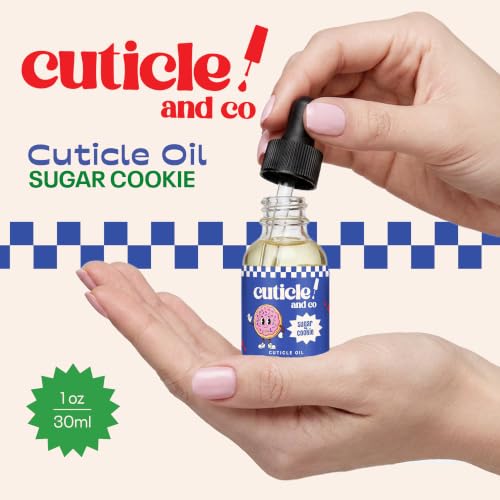 Sugar Cookie Cuticle Oil - Jojoba & Vitamin E, 1 oz