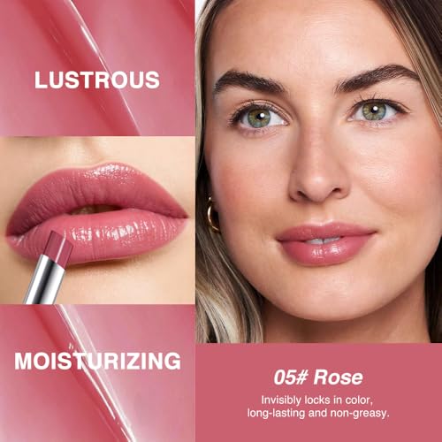 Rose Pink Honey Tinted Lip Balm Stick - Hydrating Matte