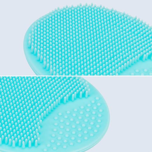 Multi-Colored Silicone Face Scrubber Set - Deep Cleansing & Exfoliating Pads
